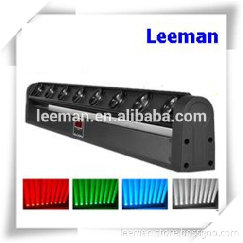 Leeman Group 8x10w RGBW 4in1 led pixel beam moving bar stage light